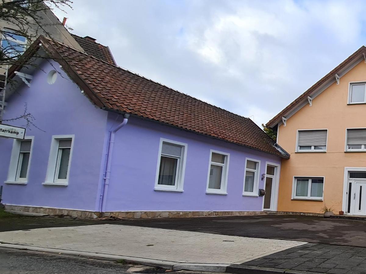 Appartement Lavendel, Ferienwohnung Mit Eigenem Eingang Wie Ein Kleines Haus Bad Salzuflen Bagian luar foto